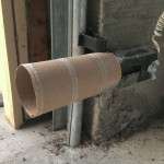 Home made garage door sensor sheild