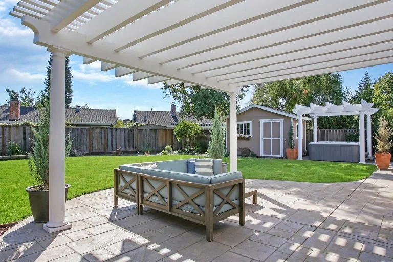 tidy yard landscaping