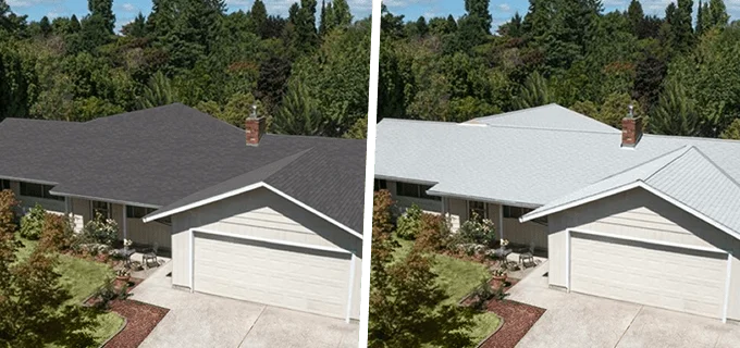 new roof on sant clara home to sell