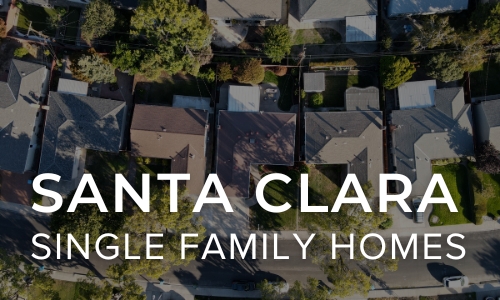 Santa Clara Single Family Homes Real Estate Statistics