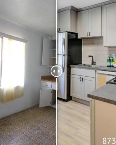 Before After - 873-875 Coolidge Ave 1