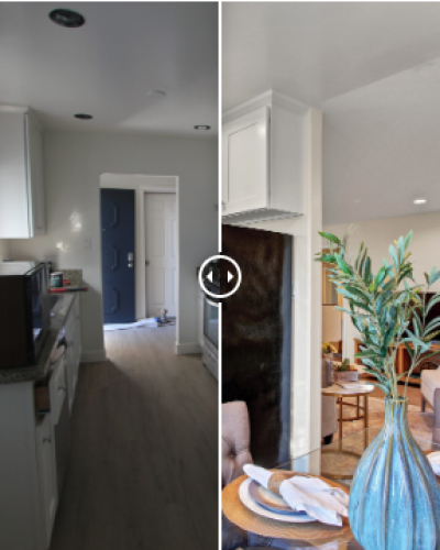 Before and After 642 San Patricio Before and After 642 San Patricio